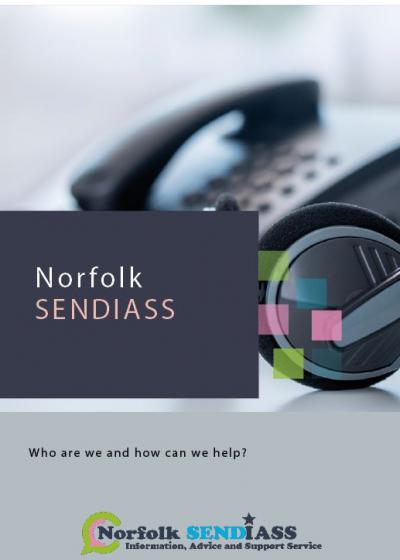Front page of Norfolk SENDIASS booklet2